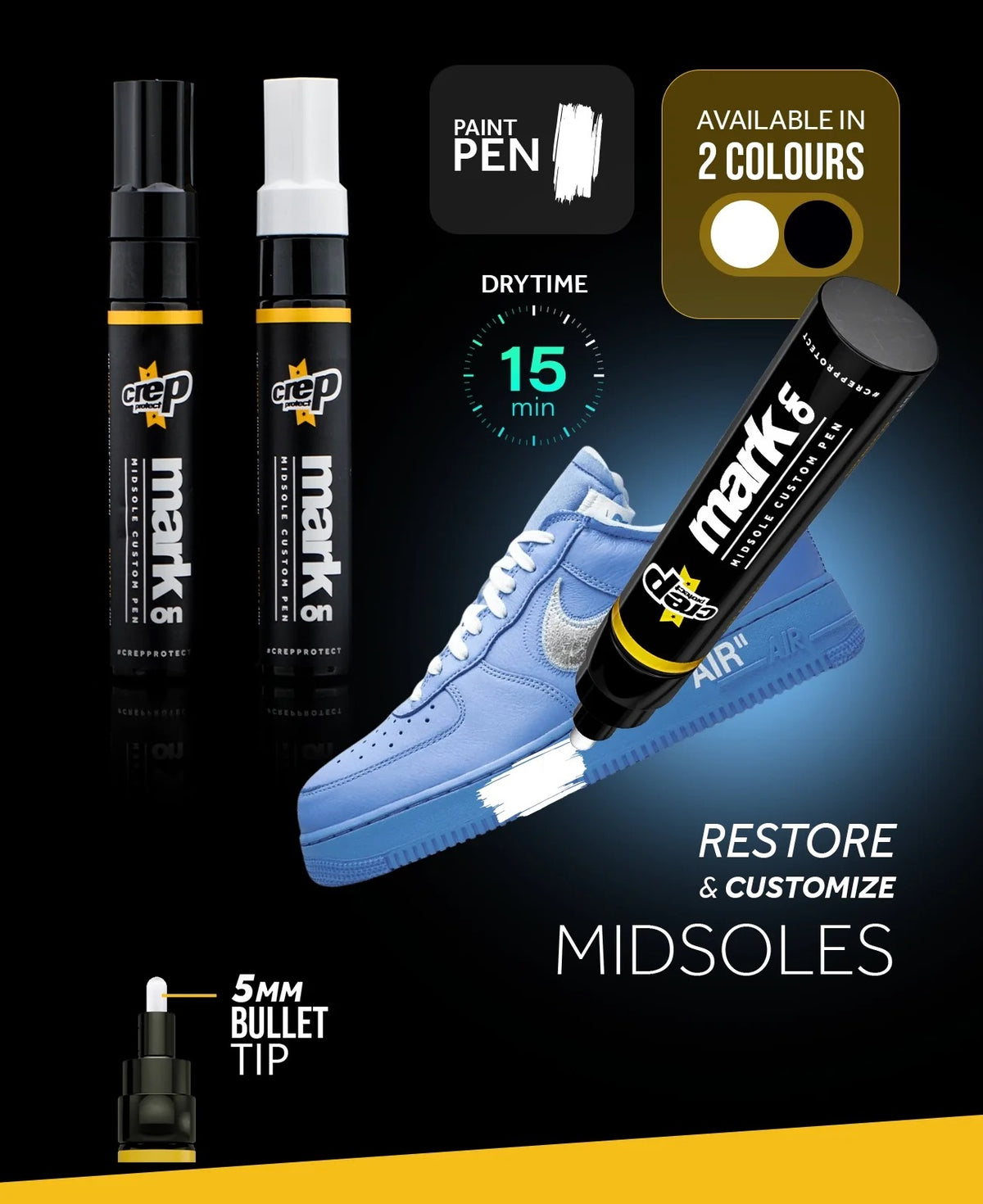 CREP PROTECT MARK ON PEN