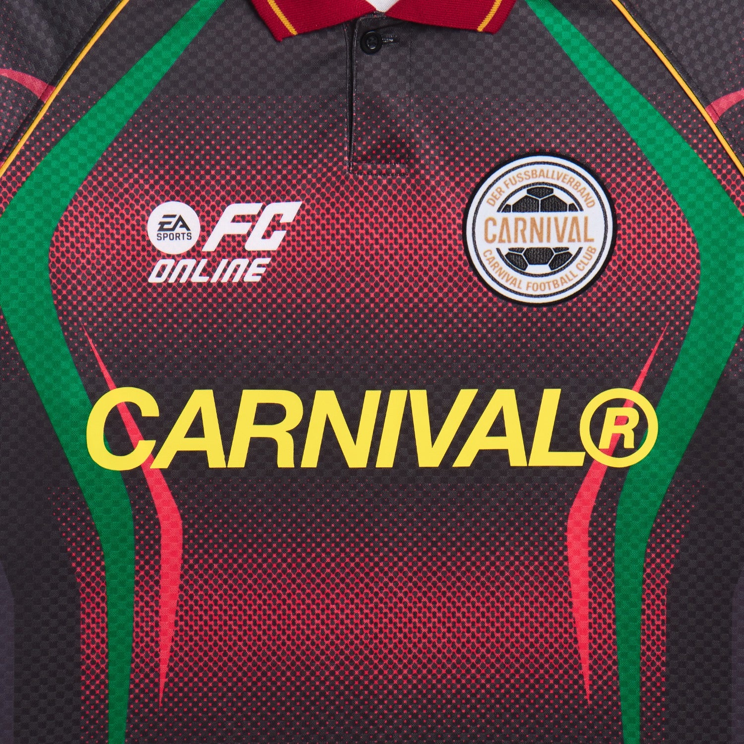 CARNIVAL X FC ONLINE OS NAVEGADORES JERSEY MAGENTA/GREEN