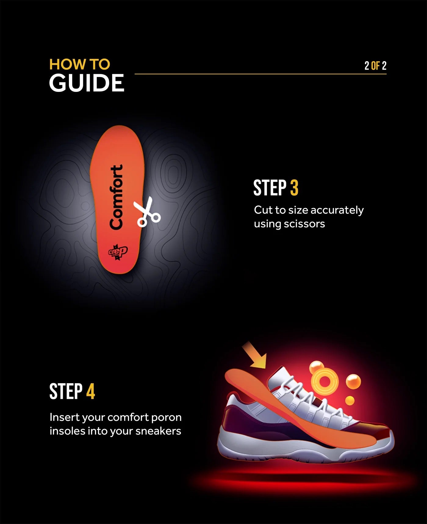 CREP PROTECT COMFORT INSOLE