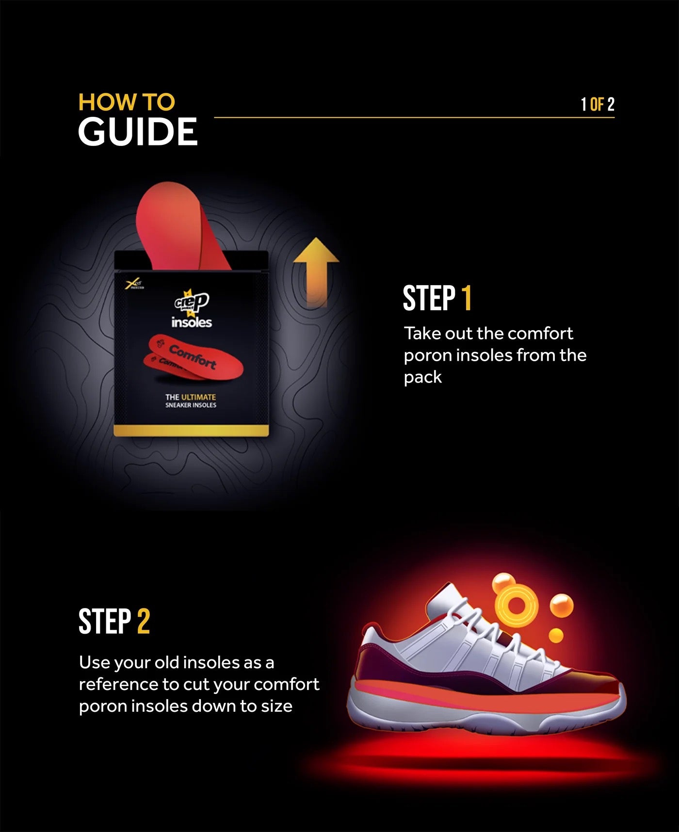 CREP PROTECT COMFORT INSOLE