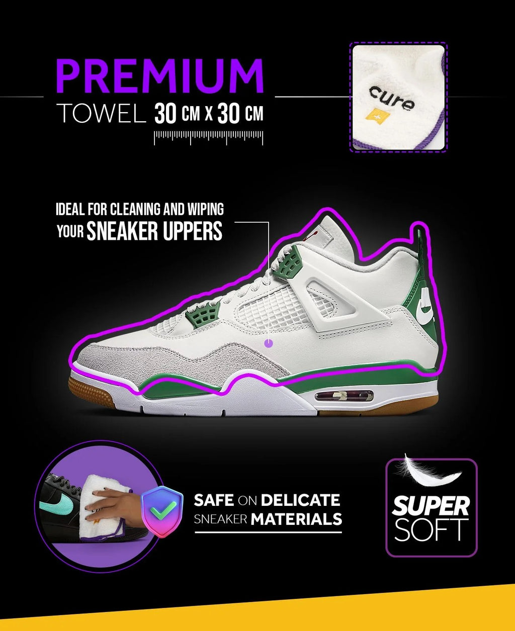 CREP PROTECT MICROFIBRE CLOTH