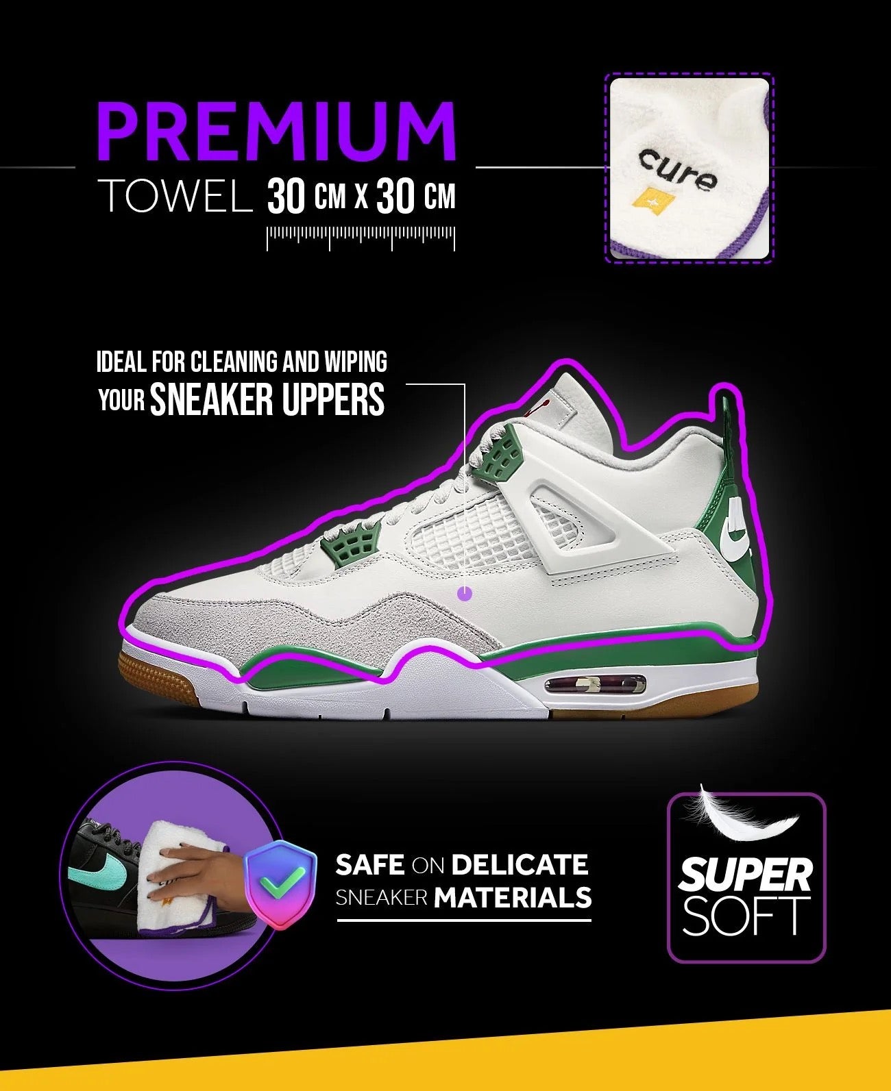 CREP PROTECT MICROFIBRE CLOTH