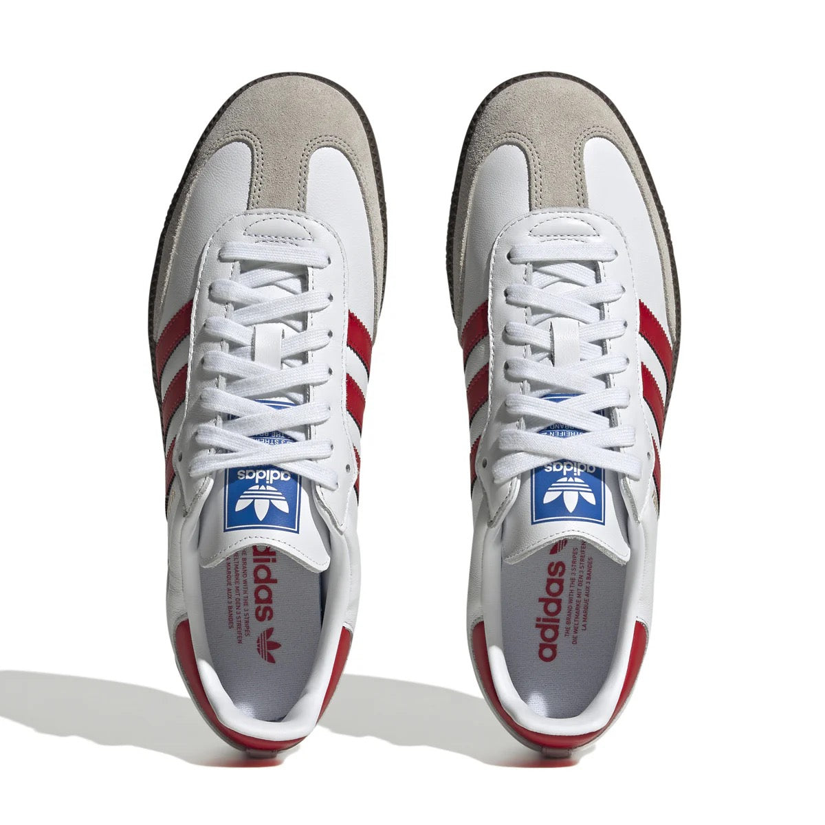 ADIDAS SAMBA OG WHITE BETTER SCARLET