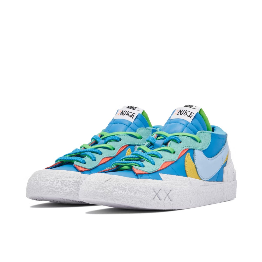 KAWS X SACAI X NIKE BLAZER LOW BLUE MULTI