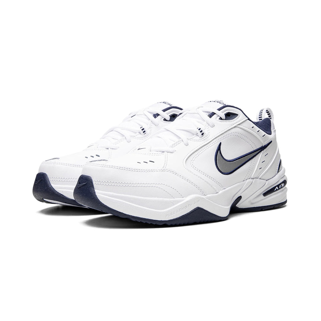 NIKE AIR MONARCH IV WHITE NAVY