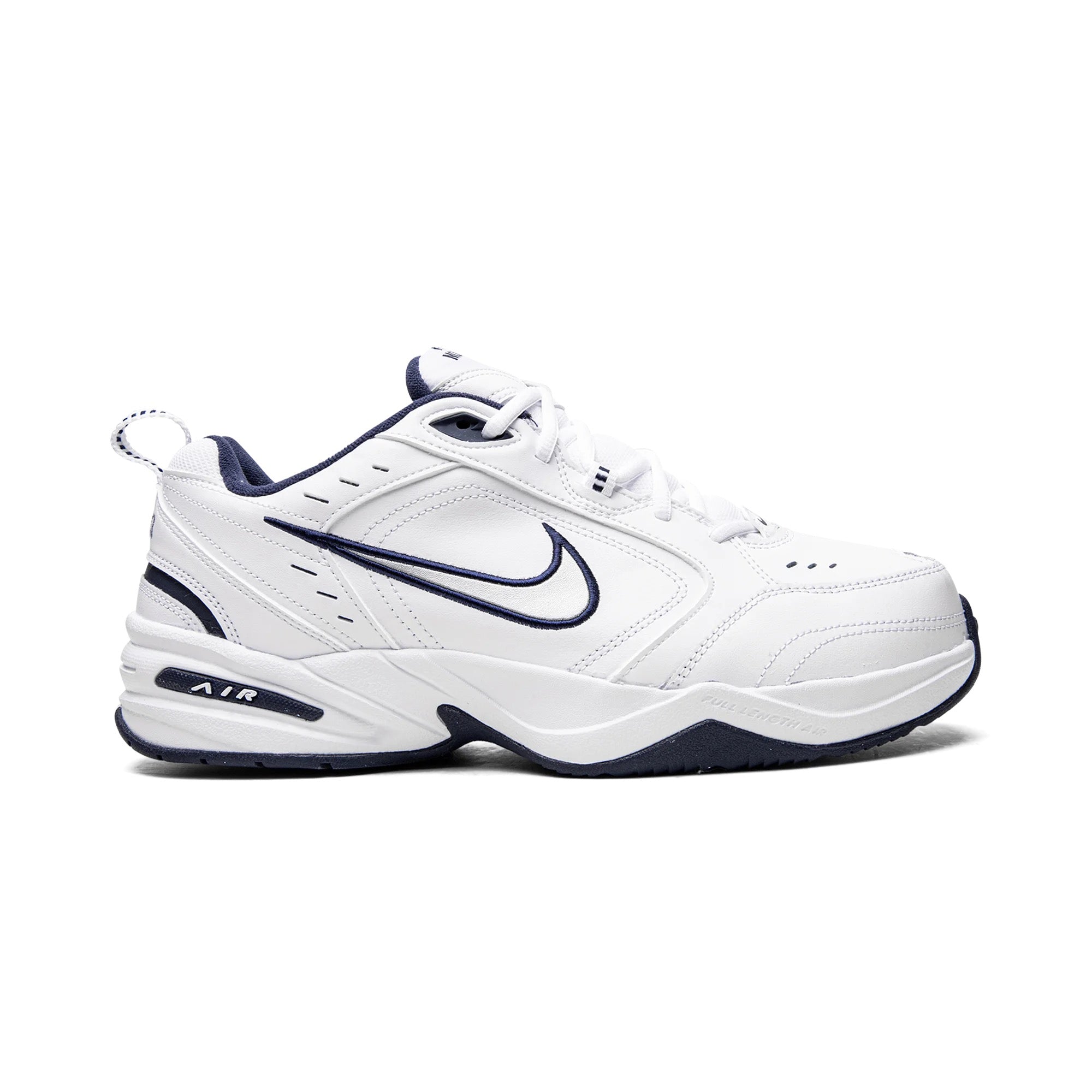 NIKE AIR MONARCH IV WHITE NAVY
