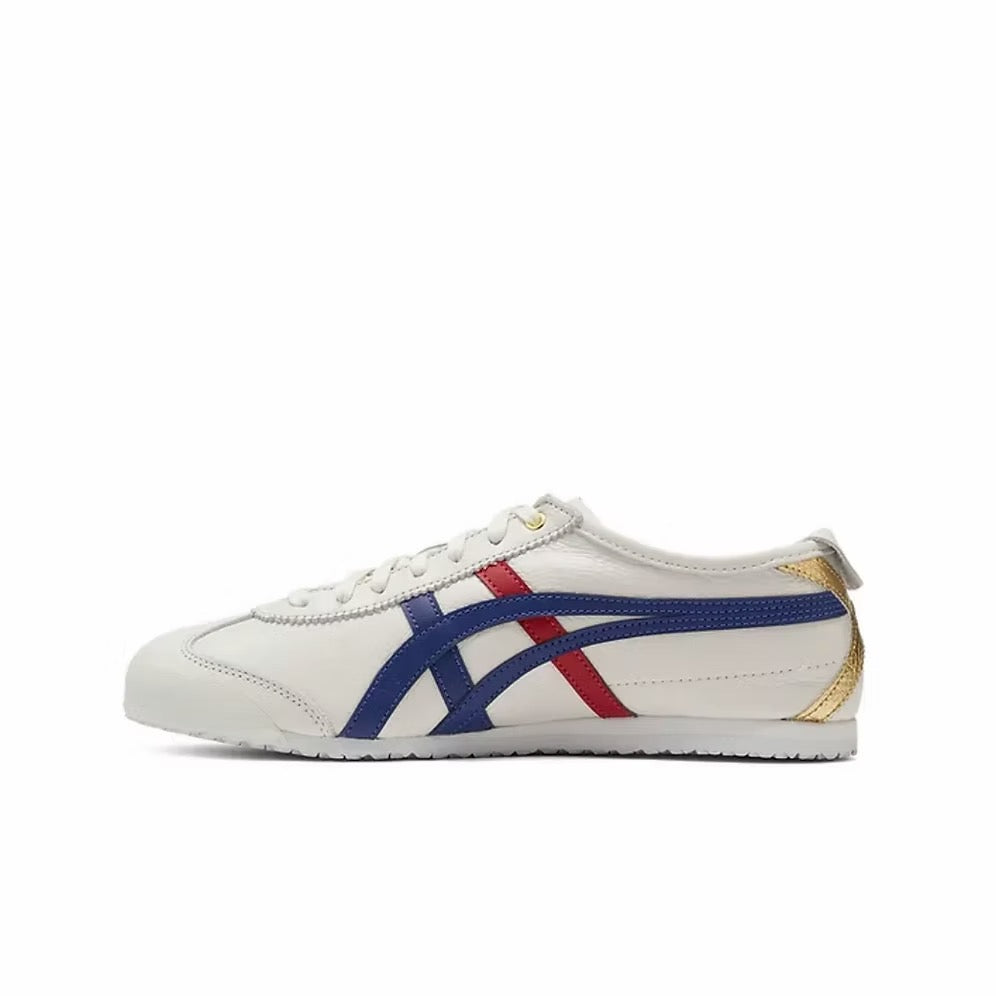 ONITSUKA TIGER MEXICO 66 BLUE RED METALLIC GOLD