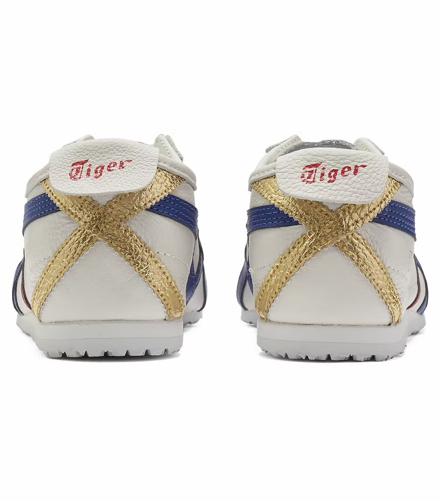 ONITSUKA TIGER MEXICO 66 BLUE RED METALLIC GOLD
