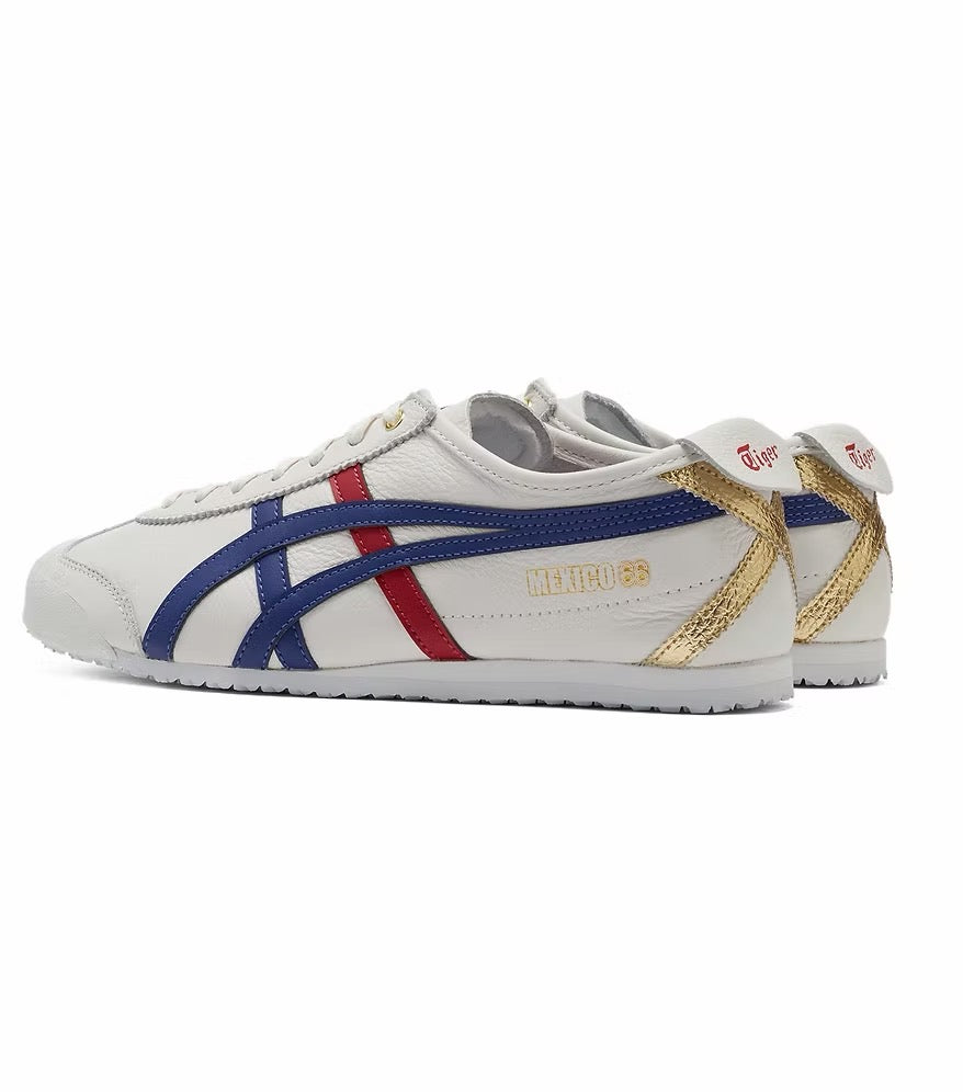 ONITSUKA TIGER MEXICO 66 BLUE RED METALLIC GOLD