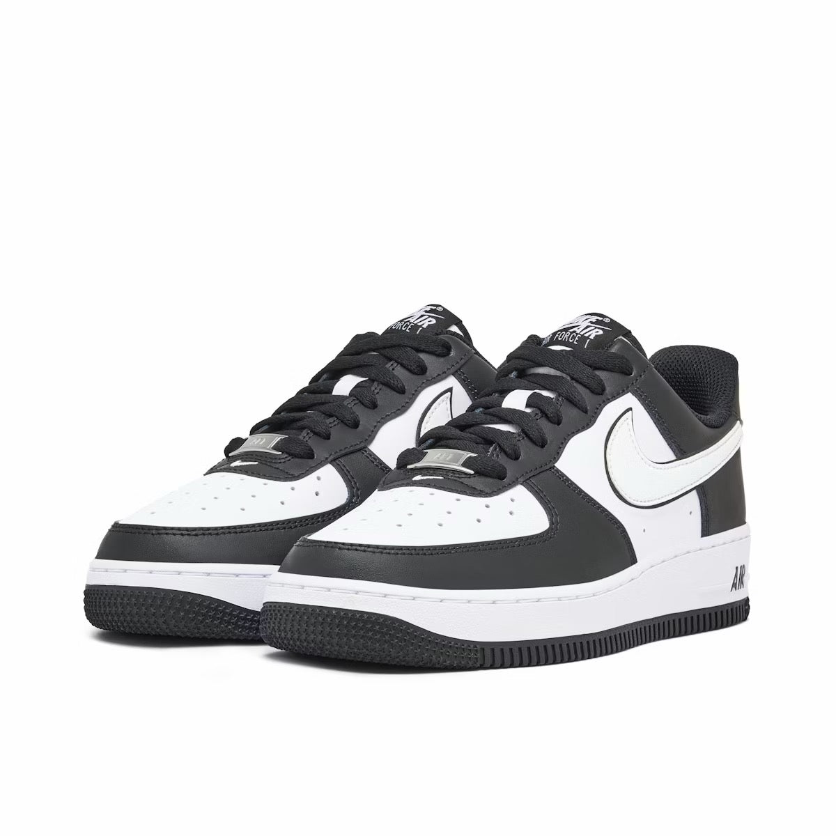 NIKE AIR FORCE 1 07 LOW WHITE SWOOSH PANDA