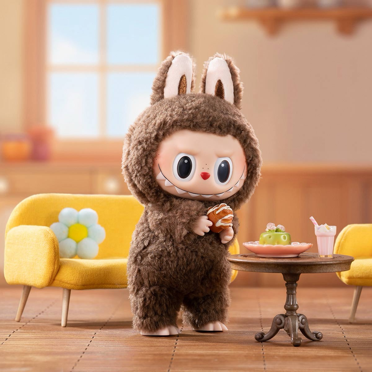 LABUBU EXICITING MACARON VINLY PLUSH DOLL