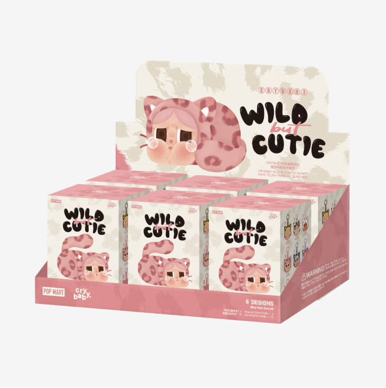 CRY BABY WILD CUTIES SERIES VINYL PLUSH DOLL PENDANT