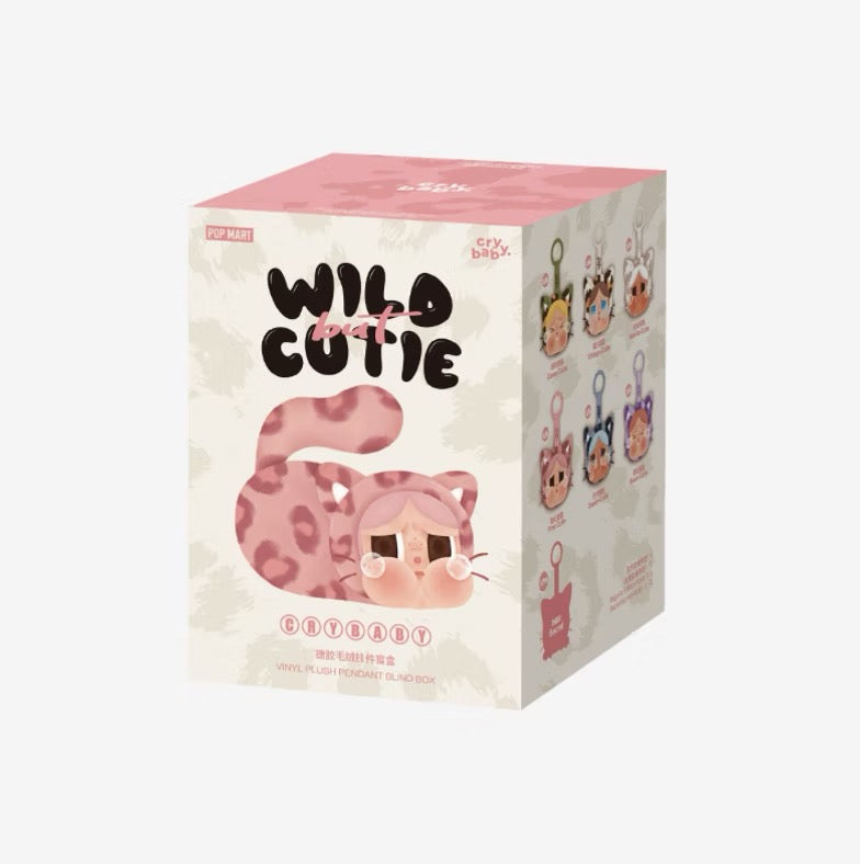 CRY BABY WILD CUTIES SERIES VINYL PLUSH DOLL PENDANT