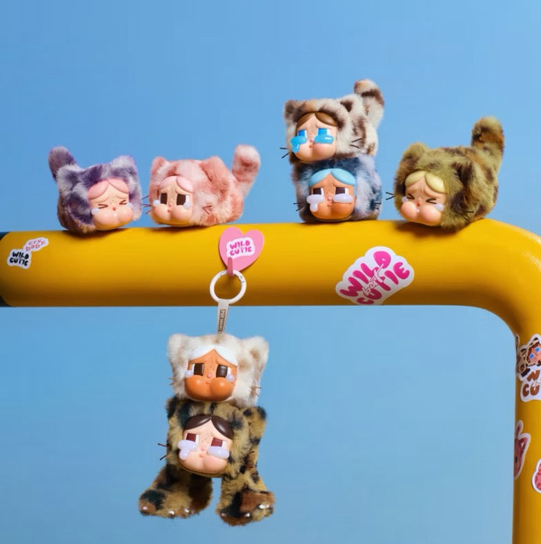 CRY BABY WILD CUTIES SERIES VINYL PLUSH DOLL PENDANT
