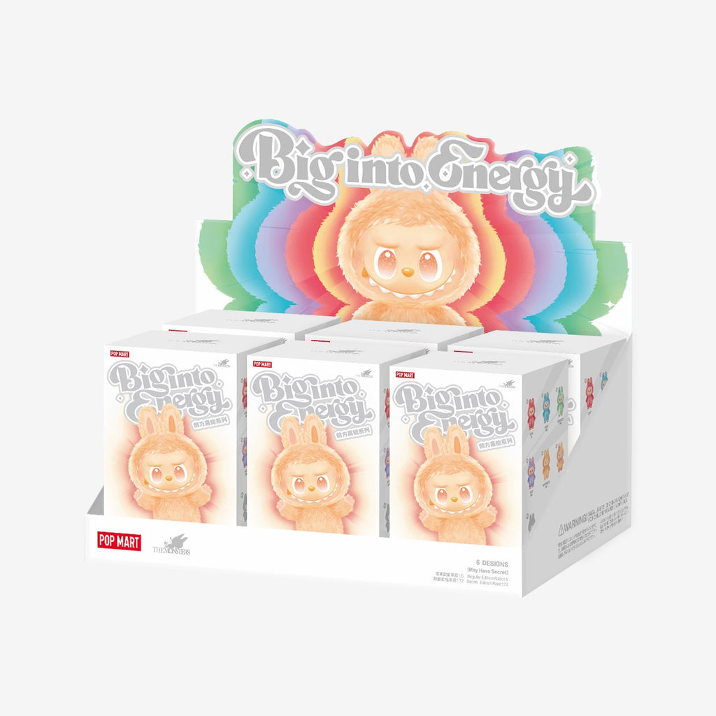 THE MONTSTER BIG INTO ENERGY SERIES VINYL PLUSH DOLL