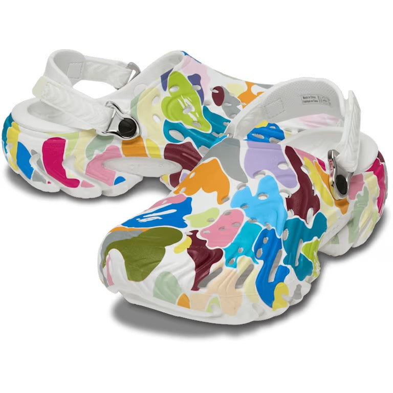 BAPE® x Crocs Echo II Pure White