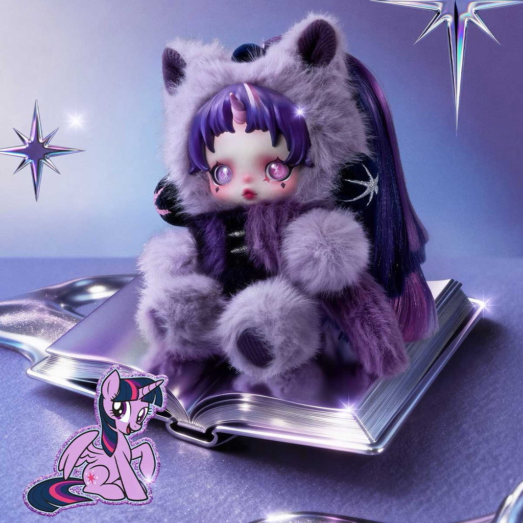 SKULL PANDA X MY LITTLE PONY SEIRES PLUSH DOLL PENDANT