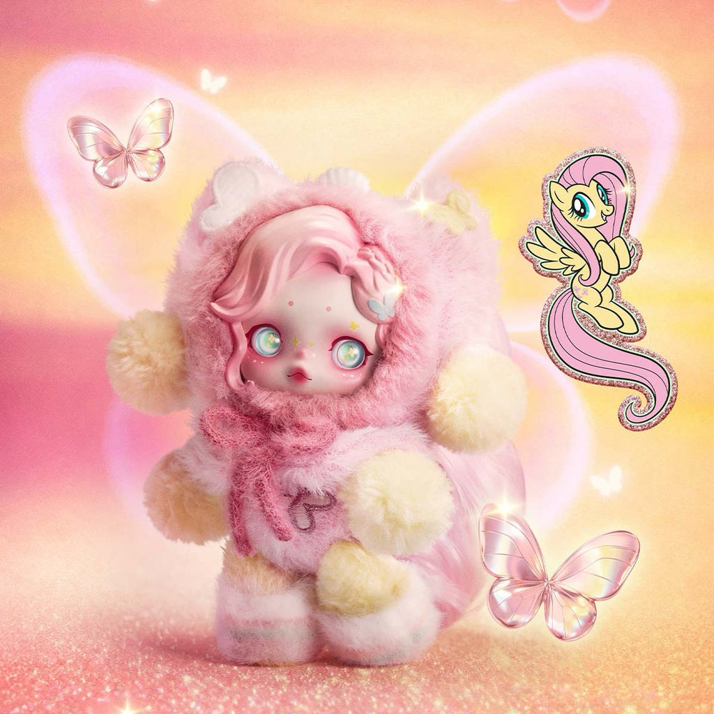 SKULL PANDA X MY LITTLE PONY SEIRES PLUSH DOLL PENDANT