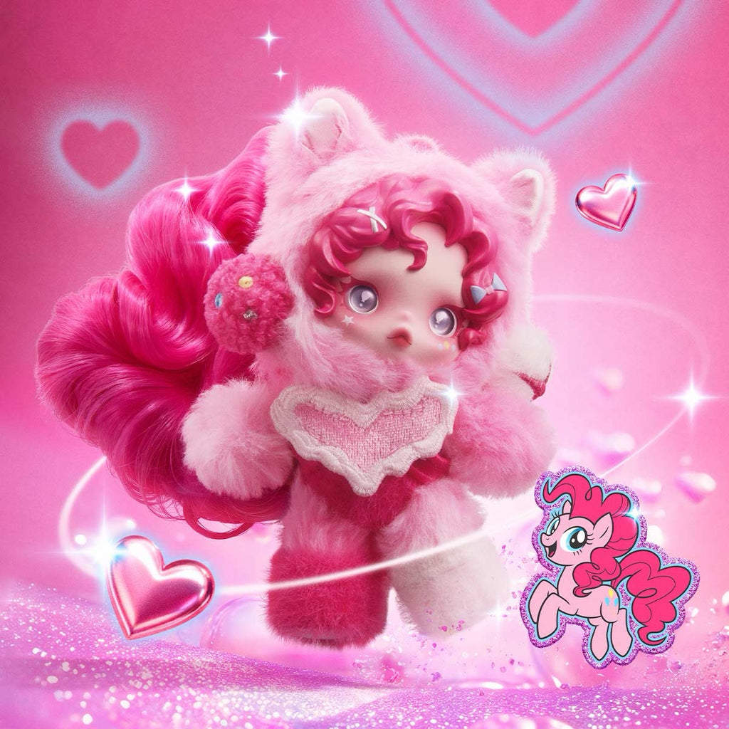 SKULL PANDA X MY LITTLE PONY SEIRES PLUSH DOLL PENDANT