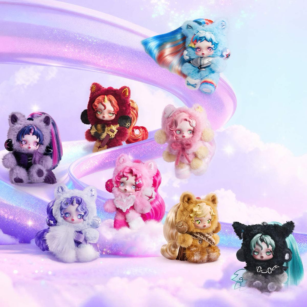 SKULL PANDA X MY LITTLE PONY SEIRES PLUSH DOLL PENDANT