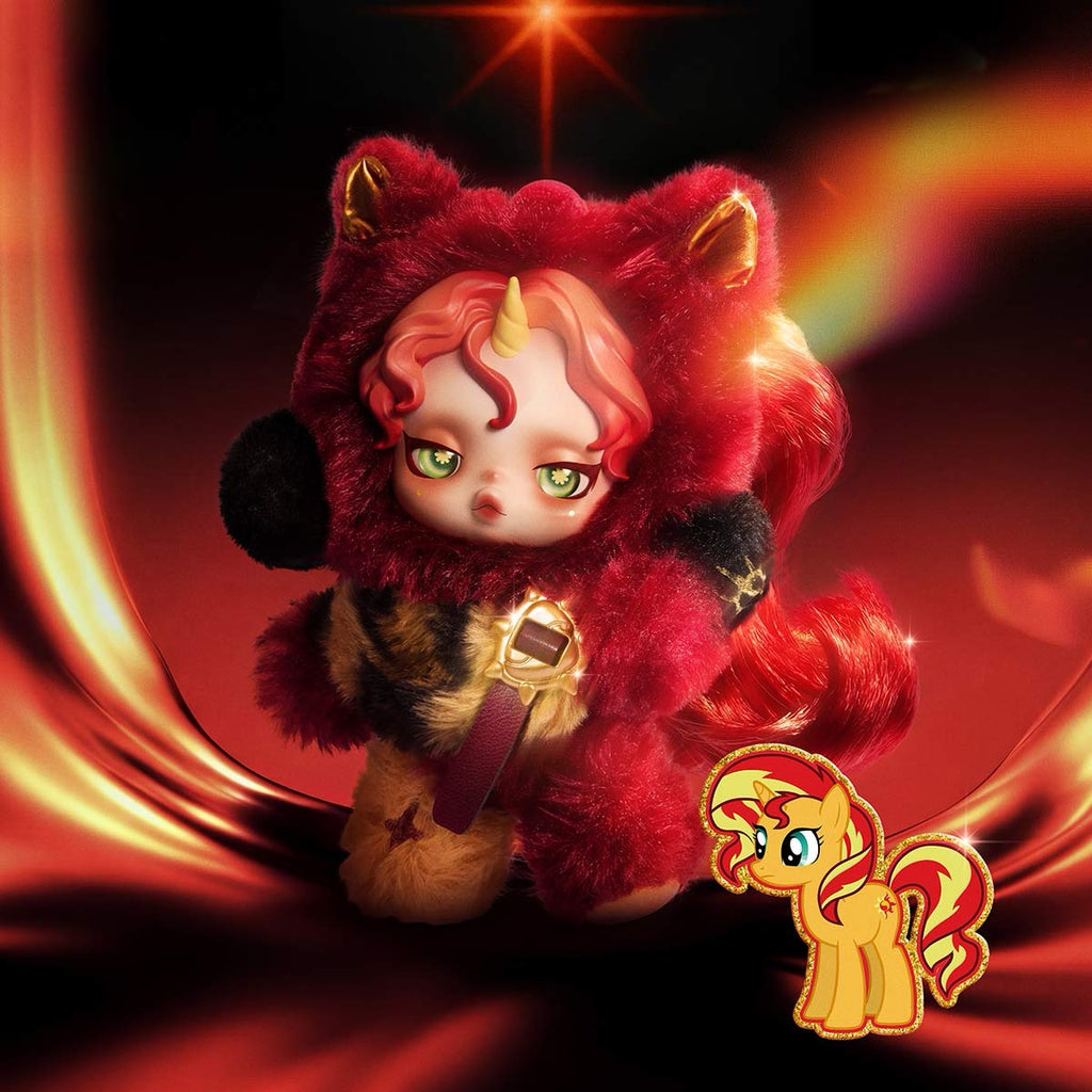SKULL PANDA X MY LITTLE PONY SEIRES PLUSH DOLL PENDANT