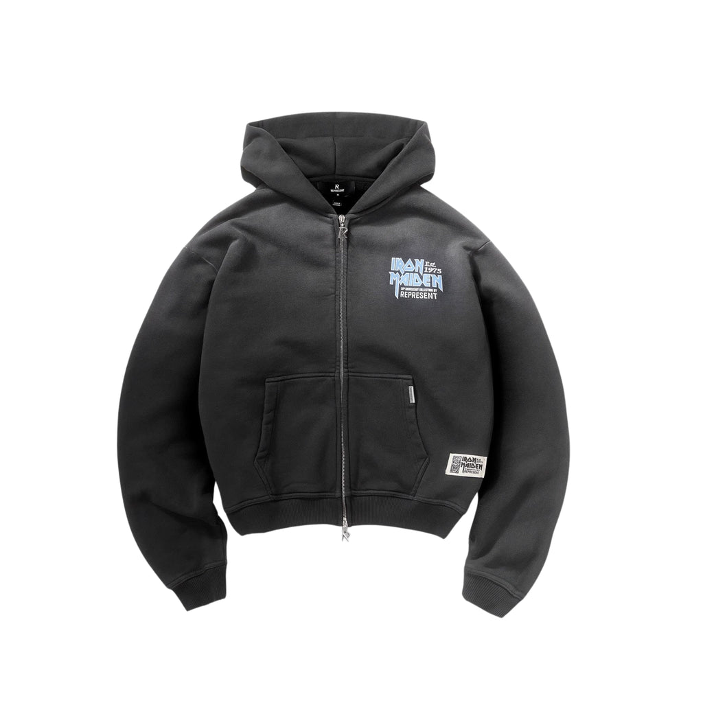 Represent x Iron Maiden Anniversary Zip Through Hoodie