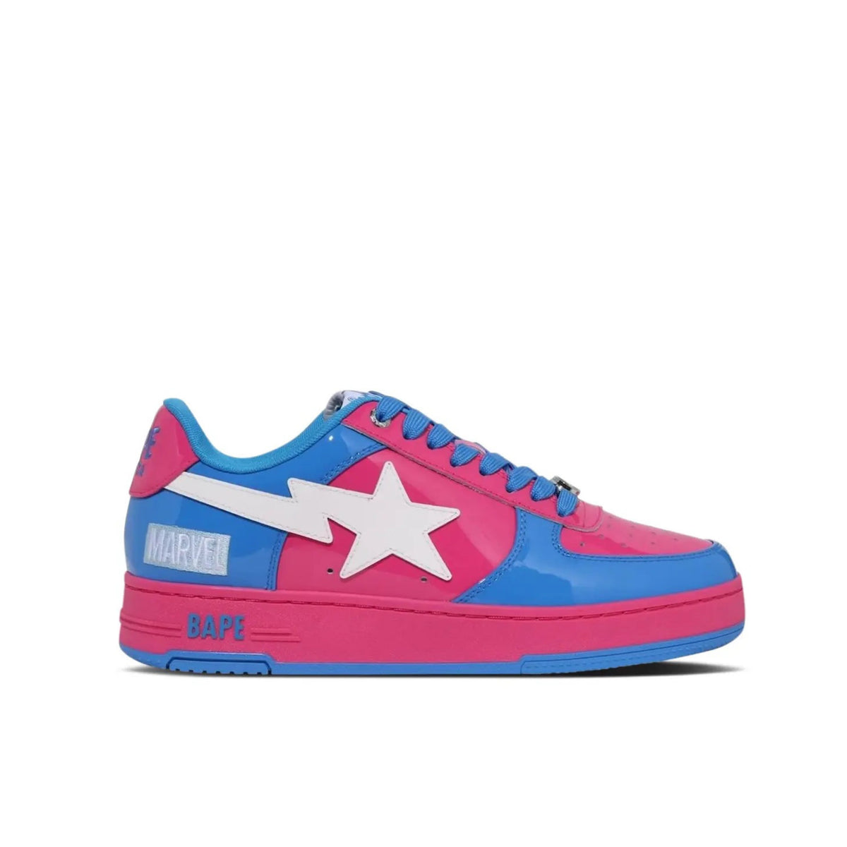 A Bathing Ape BapeSta x Marvel Fantastic Four Sliver Surfer