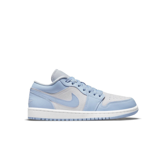 Air Jordan 1 Low Football Grey Aluminium Women's